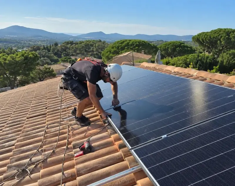 Installateur panneaux solaires Azille — pose photovoltaïque sur toiture